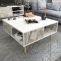 Hanah Home Mesa de Centro Ronas - White